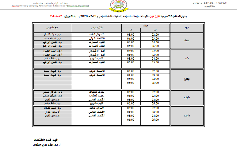 4اقتصاد مسائي