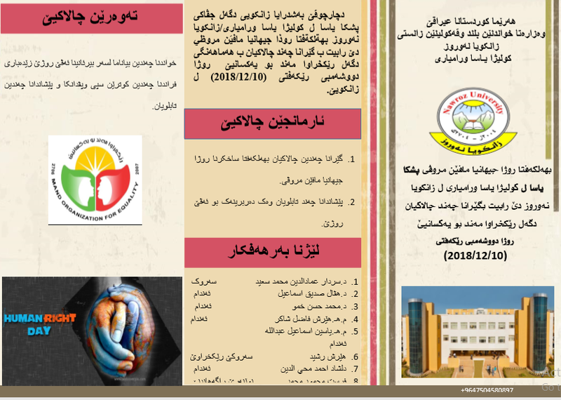 برشور نشاط حقوق الانسان