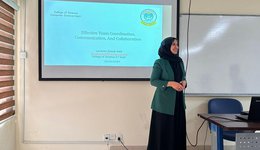 Academic Lecture on “Effective Team Coordination, Communication, and Collaboration