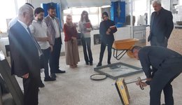 Nawroz University Engineering Students in an Educational Field Trip