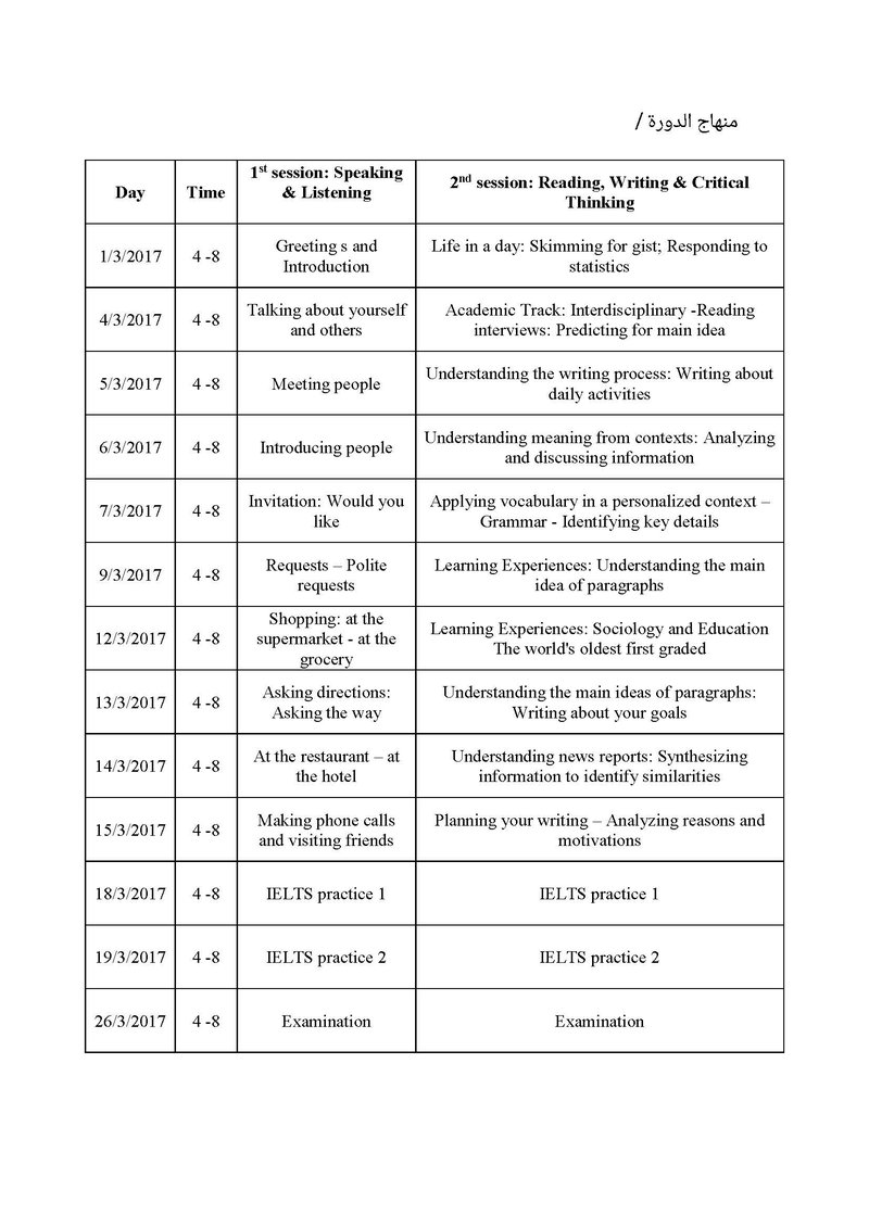 دورە اللغە الانکلیزیە لتهیئە امتحان ILEST_Page_2